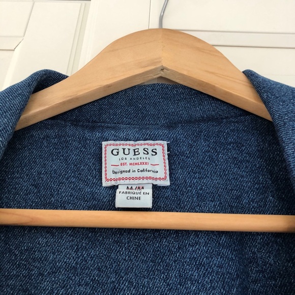 Guess denim trench coat - Picture 10 of 11